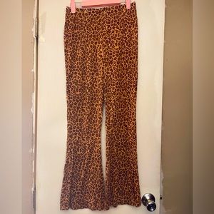 Animal Print Soft Pants Size Small